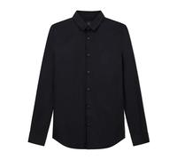 Armani Exchange - Camicia Popeline Slim Fit - - Shirts - Uomo - Nero - L