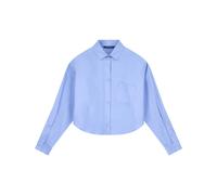 Armani Exchange - Camicia Regular Fit in Popeline - - Blouses & Shirts - Donna - Blu - M