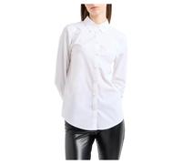 Armani Exchange - Camicia Slim in Cotone - - Blouses & Shirts - Donna - Bianco - L