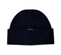 Armani Exchange - Cappello di Lana Blu Maglia - - Accessories - Uomo - Blu - ONE SIZE