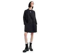 Armani Exchange Cappotto da donna The Notorius Frank, Sustainable, Double Breasted Caban, Nero, XS