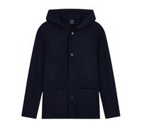 Armani Exchange - Cardigan Blazer Ibrido - - Knitwear - Uomo - Blu - L