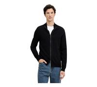 Armani Exchange Felpa da Uomo, a Maniche Lunghe, con Cerniera, Blu, M, Navy Scuro, M