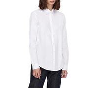 Armani Exchange Casual & Elegant Camicia, Bianco (Optic White 1000), X-Large Donna