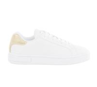 Armani Exchange - Cesto in pelle bianca Geo AX - - Shoes - Uomo - Bianco - 37 EU