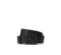 Armani Exchange Cintura da donna Black Susi Medium, Nero, 95 cm