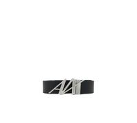 Armani Exchange - Cintura in pelle con logo - - Accessories - unisex - Nero - ONE SIZE