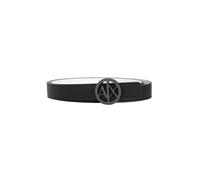 Armani Exchange - Cintura reversibile nera e bianca - - Accessories - Donna - Nero - 95 CM