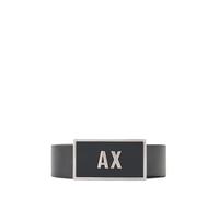 Armani Exchange - Cinture Nere Set 3 Pezzi - - Accessories - Uomo - Nero - ONE SIZE