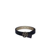 ARMANI EXCHANGE Circle Logo Buckle Belt Grtel Donna (Pacco da 1)