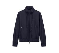 Armani Exchange Giacca da uomo Essential, con cappuccio rimovibile, con logo, colore blu scuro, taglia L, Navy scuro, L