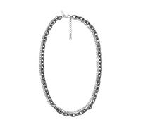 Armani Exchange Collana da uomo in acciaio inossidabile color canna di fucile, AXG0159060