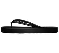 Armani Exchange Cooper, Essential, Infradito con logo stampato, Black Op White, 36 EU