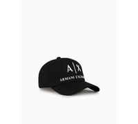 ARMANI EXCHANGE Cappello da baseball nero / bianco, Taglia 55-60