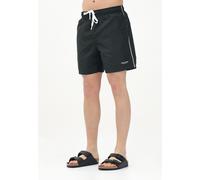 ARMANI EXCHANGE Costumi da bagno Uomo Nero Shorts mare Shorts mare con stampa lo