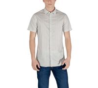 Armani Exchange Cream Cotton Shortsleeve Shirt - IT52 | XL