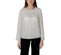 Armani Exchange Cream Viscose Blouse - IT38|XS
