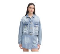 ARMANI EXCHANGE Giacca di mezza stagione blu denim Donna - PROMO - Premium - Giacche e cappotti - Giacche - Giacche leggere ARMANI EXCHANGE L