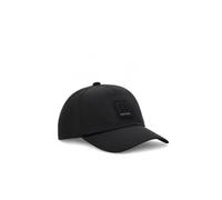 Armani Exchange Curved Visor On Tone Front Logo Patch Cappellino da Baseball, Nero, Taglia Unica Uomo