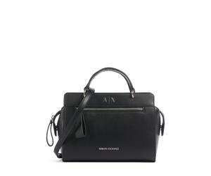 Armani Exchange Diane M Borsa a mano nero, pelle sintetica, donna