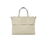Armani Exchange Donna Essential, Susy, Logo Square Big Tote, Dusty Ground, taglia unica