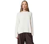 Armani Exchange Donna's Long Sleeve Embroidered Logo, Sweater, White, L, ISO, L