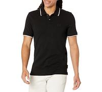 ARMANI EXCHANGE Double Stripe Polo Uomo, Nero (Nero 1200), L