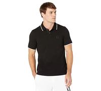 ARMANI EXCHANGE Double Stripe Polo Uomo, Nero (Black 1200), Medium