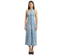 Armani Exchange, ,Dresses ,Donna ,Blu ,S Midi Abito in Denim