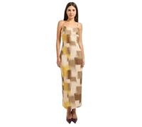 Armani Exchange, ,Dresses ,Donna ,Multicolore ,M Abito lungo in maglia stretch