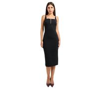 Armani Exchange, ,Dresses ,Donna ,Nero ,S Midi Dress in Technical Fabric