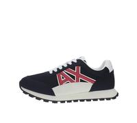 Armani Exchange Drop, Scarpe da Ginnastica Uomo, Deep Navy+Cardinal, 41 EU