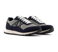 Armani Exchange Drop - Tennis da uomo, Blu marino profondo/grigio/campanellino, 27.5 cm