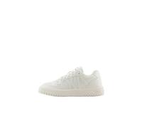 Armani Exchange Duck, Cross-Gender Project, Logo On Tongue, Scarpe da Ginnastica Donna, Bianco Sporco, 37 EU