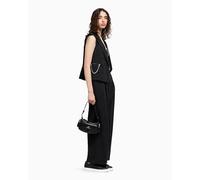 Armani Exchange Edgy Blazer Vest Gilet, Nero, 36 Donna