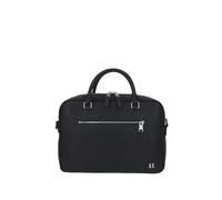 Armani Exchange Elba Borsa porta pc nero, pelle sintetica, uomo