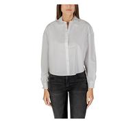Armani Exchange - Elegante Camicia a Maniche Lunghe - - Blouses & Shirts - Donna - Bianco - M