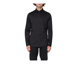 Armani Exchange - Elegante Camicia Nera - - Shirts - Uomo - Nero - S