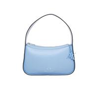 Armani Exchange Elysees-Catena con Logo, Borsa a Tracolla Donna, Blue River, Einheitsgröße