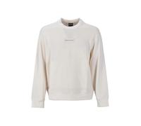 Armani Exchange Embroidered Logo Patch, Monochrome, Front Pocket Felpa con Cappuccio Uomo