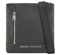 Armani Exchange Essential, Capri, Logo Lettering, Flat Crossbody Uomo, Nero, One_Size