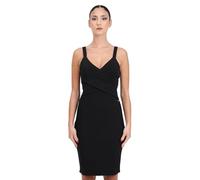 Armani Exchange Essential, Criss-Cross Detail Abito Casual, Nero, L Donna