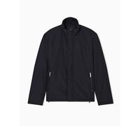 Armani Exchange Giacca da uomo, a maniche lunghe, con logo, colore nero, M, Nero, M