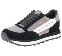Armani Exchange Essential Osaka, Color Contrasts, Scarpe da Ginnastica Uomo, Ferro Nero, 41 EU