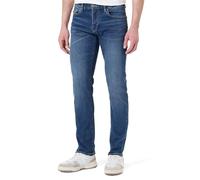 Armani Exchange Essential, Patch Logo Lettering Jeans, Blu Denim, 46 Uomo