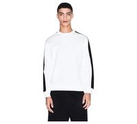 Armani Exchange Essential, Striped, Long Sleeve, Round Collar Maglia di Tuta Uomo (Pacco da 1)