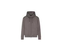 Armani Exchange - Felpa con cappuccio e zip - - Sweatshirts & Hoodies - Uomo - Grigio - S