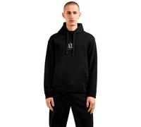Armani Exchange Icon Project, Embroidered Logo Felpa con Cappuccio Uomo (Pacco da 1)