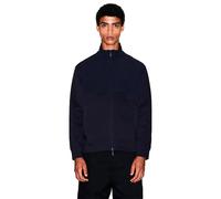 Armani Exchange, ,Sweatshirts & Hoodies ,Uomo ,Blu ,2XL Maglione Blu Reversibile con Collo Alto