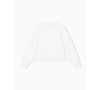 Armani Exchange Felpa da Donna con Logo Lettering Relaxed Fit, ISO, S